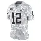 ＃12 Youth Shedeur Sanders Arctic Camo Limited Cleveland Browns 2024 Salute to Service Jersey
