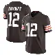 ＃12 Youth Shedeur Sanders Brown Limited Cleveland Browns Team Color Vapor Untouchable Jersey