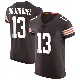 ＃13 Men's Corey Bojorquez Brown Elite Cleveland Browns Vapor Jersey