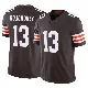 ＃13 Men's Corey Bojorquez Brown Limited Cleveland Browns Vapor F.U.S.E. Jersey