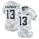 ＃13 Women's Corey Bojorquez Arctic Camo Limited Cleveland Browns 2024 Salute to Service Jersey