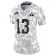 ＃13 Women's Corey Bojorquez Arctic Camo Limited Cleveland Browns 2024 Salute to Service Jersey