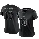 ＃13 Women's Corey Bojorquez Black Limited Cleveland Browns Reflective Jersey