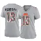 ＃13 Women's Corey Bojorquez Gray Game Cleveland Browns Atmosphere Fashion Jersey