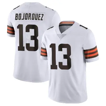 ＃13 Youth Corey Bojorquez White Limited Cleveland Browns Vapor Untouchable Jersey