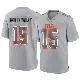 ＃15 Men's Charlie Whitehurst Gray Game Cleveland Browns Atmosphere Fashion Jersey