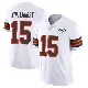 ＃15 Men's Charlie Whitehurst White Limited Cleveland Browns Vapor 1946 Collection Alternate Jersey