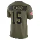 ＃15 Men's Joe Flacco Olive Limited Cleveland Browns 2025 Salute to Service Jersey