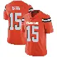 ＃15 Men's Taylen Green Orange Limited Cleveland Browns Alternate Vapor Untouchable Jersey
