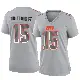 ＃15 Women's Charlie Whitehurst Gray Game Cleveland Browns Atmosphere Fashion Jersey