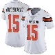 ＃15 Women's Charlie Whitehurst White Limited Cleveland Browns Vapor Untouchable Jersey