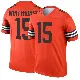 ＃15 Youth Charlie Whitehurst Orange Legend Cleveland Browns Inverted Jersey