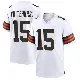 ＃15 Youth Charlie Whitehurst White Game Cleveland Browns Jersey