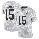 ＃15 Youth Taylen Green Arctic Camo Limited Cleveland Browns 2024 Salute to Service Jersey