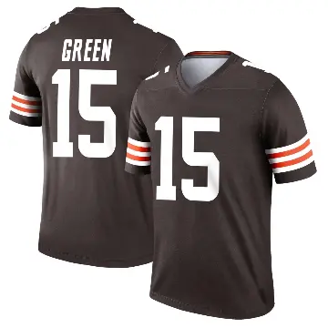 ＃15 Youth Taylen Green Brown Legend Cleveland Browns Jersey