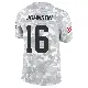 ＃16 Men's Diontae Johnson Arctic Camo Limited Cleveland Browns 2024 Salute to Service Jersey