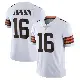 ＃16 Men's Diontae Johnson White Limited Cleveland Browns Vapor Untouchable Jersey