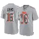 ＃16 Men's Isaiah Bond Gray Game Cleveland Browns Atmosphere Fashion Jersey