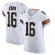 ＃16 Men's Isaiah Bond White Elite Cleveland Browns Vapor Jersey