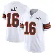 ＃16 Men's Isaiah Bond White Limited Cleveland Browns Vapor 1946 Collection Alternate Jersey