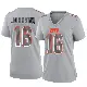 ＃16 Women's Diontae Johnson Gray Game Cleveland Browns Atmosphere Fashion Jersey