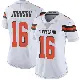＃16 Women's Diontae Johnson White Limited Cleveland Browns Vapor Untouchable Jersey