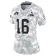 ＃16 Women's Isaiah Bond Arctic Camo Limited Cleveland Browns 2024 Salute to Service Jersey