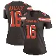 ＃16 Women's Tylan Wallace Brown Legend Cleveland Browns Jersey