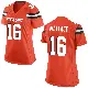 ＃16 Women's Tylan Wallace Orange Game Cleveland Browns Alternate Jersey