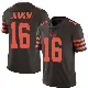 ＃16 Youth Diontae Johnson Brown Limited Cleveland Browns Color Rush Jersey