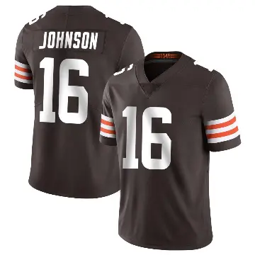 ＃16 Youth Diontae Johnson Brown Limited Cleveland Browns Team Color Vapor Untouchable Jersey