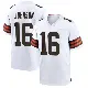 ＃16 Youth Diontae Johnson White Game Cleveland Browns Jersey