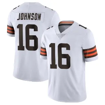 ＃16 Youth Diontae Johnson White Limited Cleveland Browns Vapor Untouchable Jersey