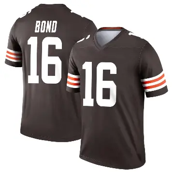 ＃16 Youth Isaiah Bond Brown Legend Cleveland Browns Jersey
