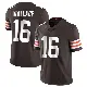 ＃16 Youth Tylan Wallace Brown Limited Cleveland Browns Team Color Vapor Untouchable Jersey