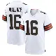 ＃16 Youth Tylan Wallace White Game Cleveland Browns Jersey