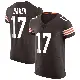 ＃17 Men's Jerome Baker Brown Elite Cleveland Browns Vapor Jersey