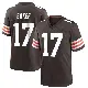 ＃17 Men's Jerome Baker Brown Game Cleveland Browns Team Color Jersey