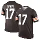 ＃17 Men's Jerome Baker Brown Legend Cleveland Browns Jersey