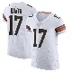 ＃17 Men's Jerome Baker White Elite Cleveland Browns Vapor Jersey