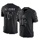 ＃17 Men's Justin Jefferson Black Limited Cleveland Browns Reflective Jersey