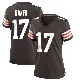 ＃17 Women's Jerome Baker Brown Game Cleveland Browns Team Color Jersey