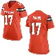 ＃17 Women's Jerome Baker Orange Game Cleveland Browns Alternate Jersey