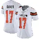＃17 Women's Jerome Baker White Limited Cleveland Browns Vapor Untouchable Jersey