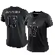 ＃17 Women's Justin Jefferson Black Limited Cleveland Browns Reflective Jersey