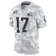 ＃17 Youth Jerome Baker Arctic Camo Limited Cleveland Browns 2024 Salute to Service Jersey