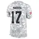 ＃17 Youth Jerome Baker Arctic Camo Limited Cleveland Browns 2024 Salute to Service Jersey