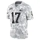 ＃17 Youth Justin Jefferson Arctic Camo Limited Cleveland Browns 2024 Salute to Service Jersey