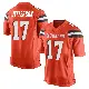 ＃17 Youth Justin Jefferson Orange Game Cleveland Browns Alternate Jersey