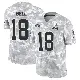 ＃18 Men's David Bell Arctic Camo Limited Cleveland Browns 2024 Salute to Service Jersey